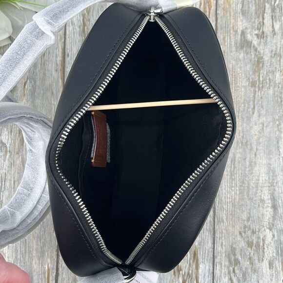 Coach Jamie Camera Crossbody Bag In Signature Canvas With Bow Print Purse - Picture 5 of 7